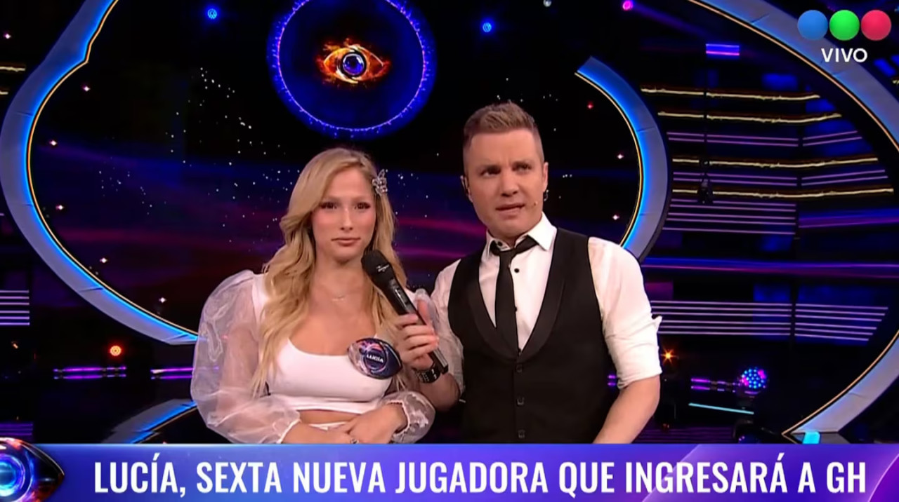 La novia de Lauty Gram es la nueva participante de Gran Hermano. Foto: captura Telefe.