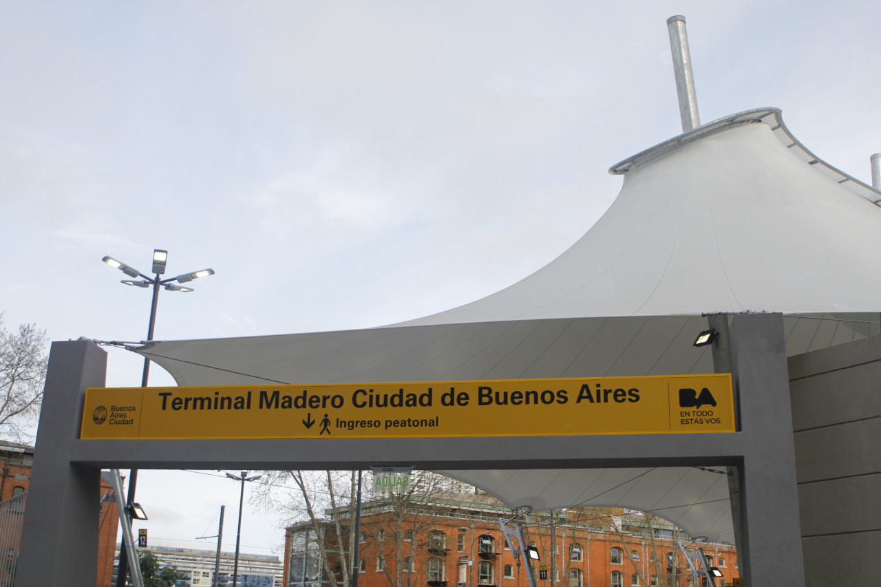 Cierra la terminal Madero. Foto: Gobierno de la Ciudad