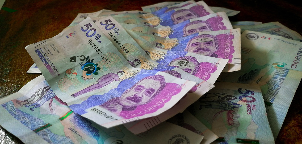 Pesos colombianos. Foto: Pixabay.