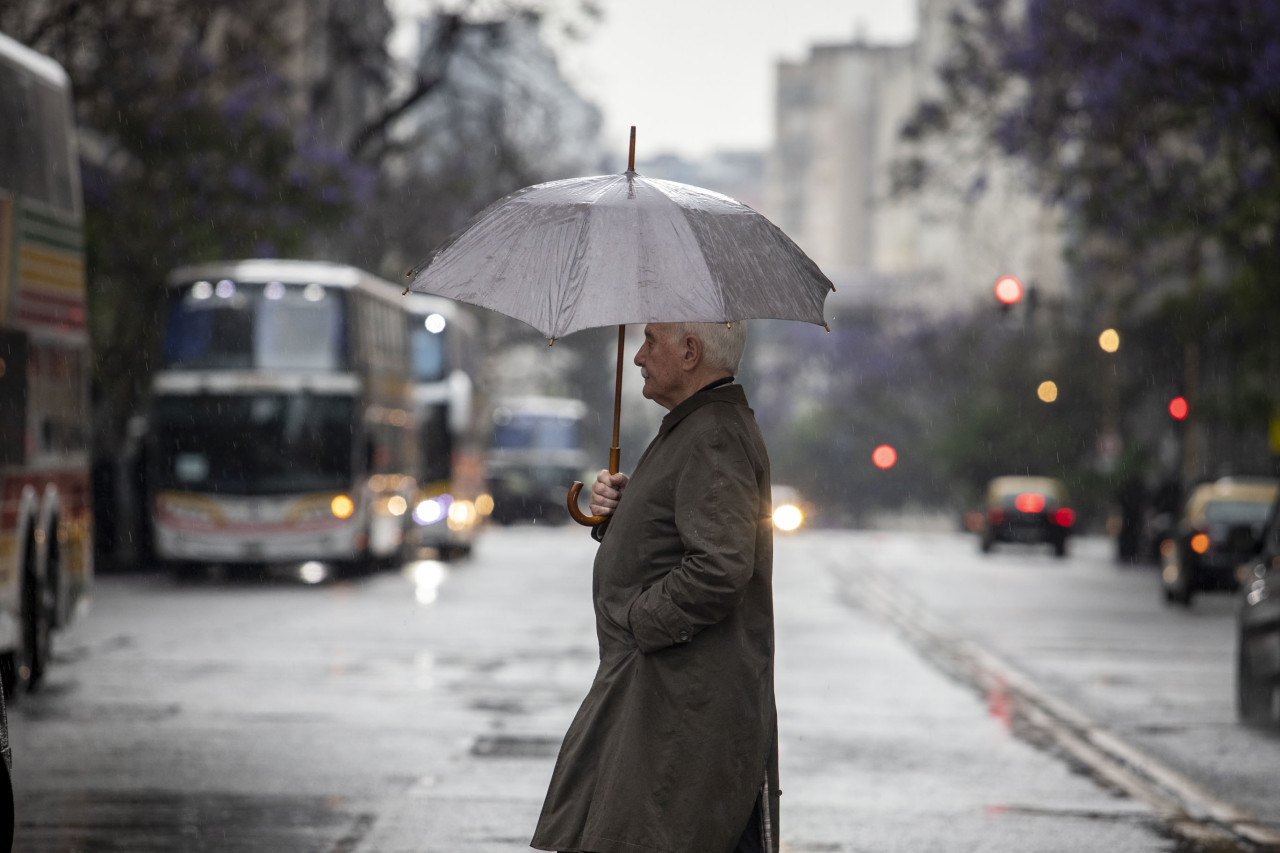 Lluvias, tormentas. Foto: NA/Damián Dopacio.