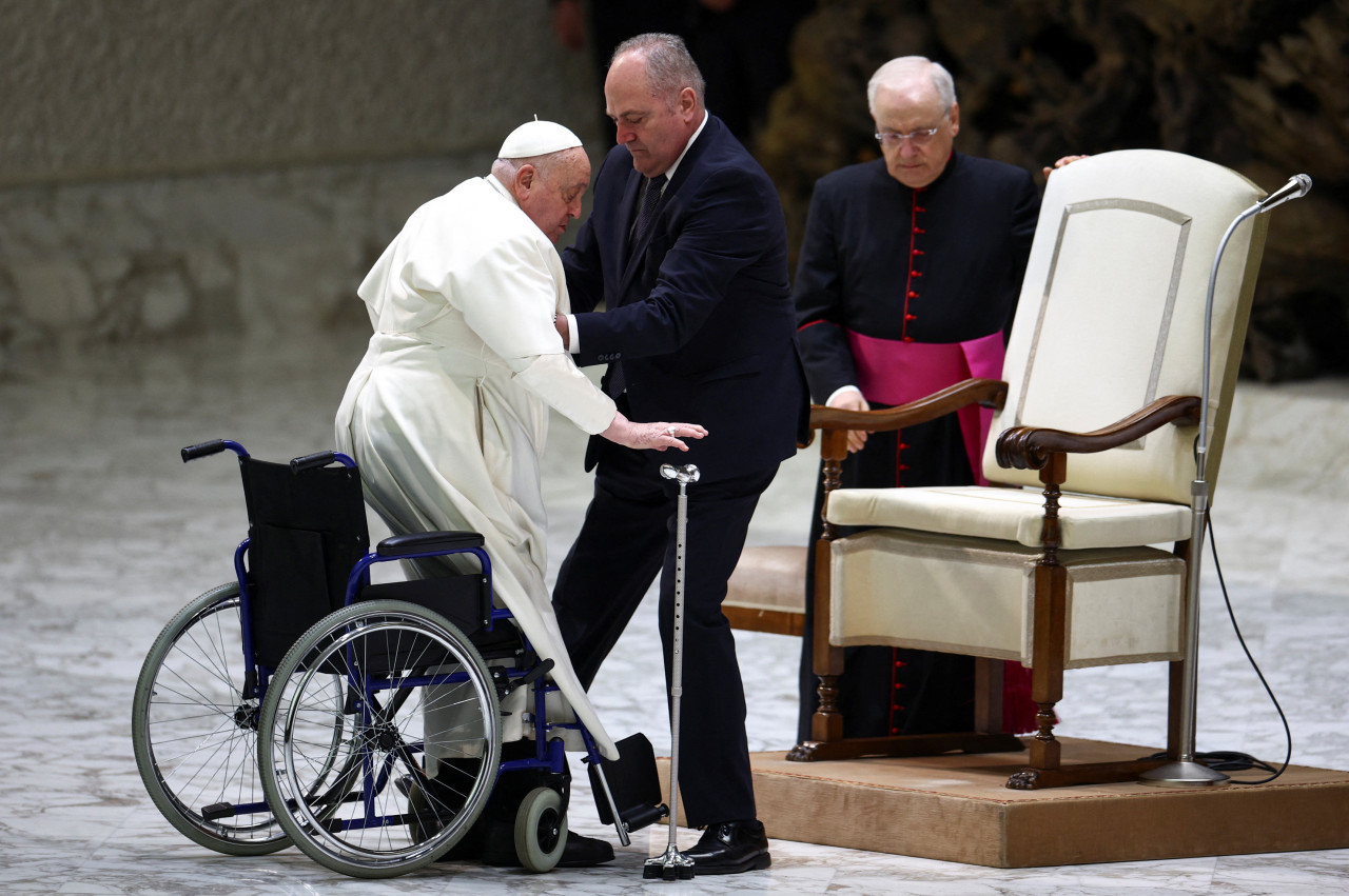 Papa Francisco, Vaticano. Foto: Reuters/Guglielmo Mangiapane.