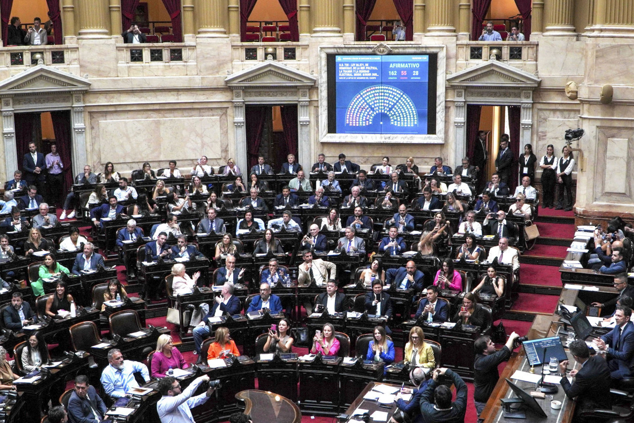 Cámara de Diputados. Foto: NA/Claudio Fanchi.