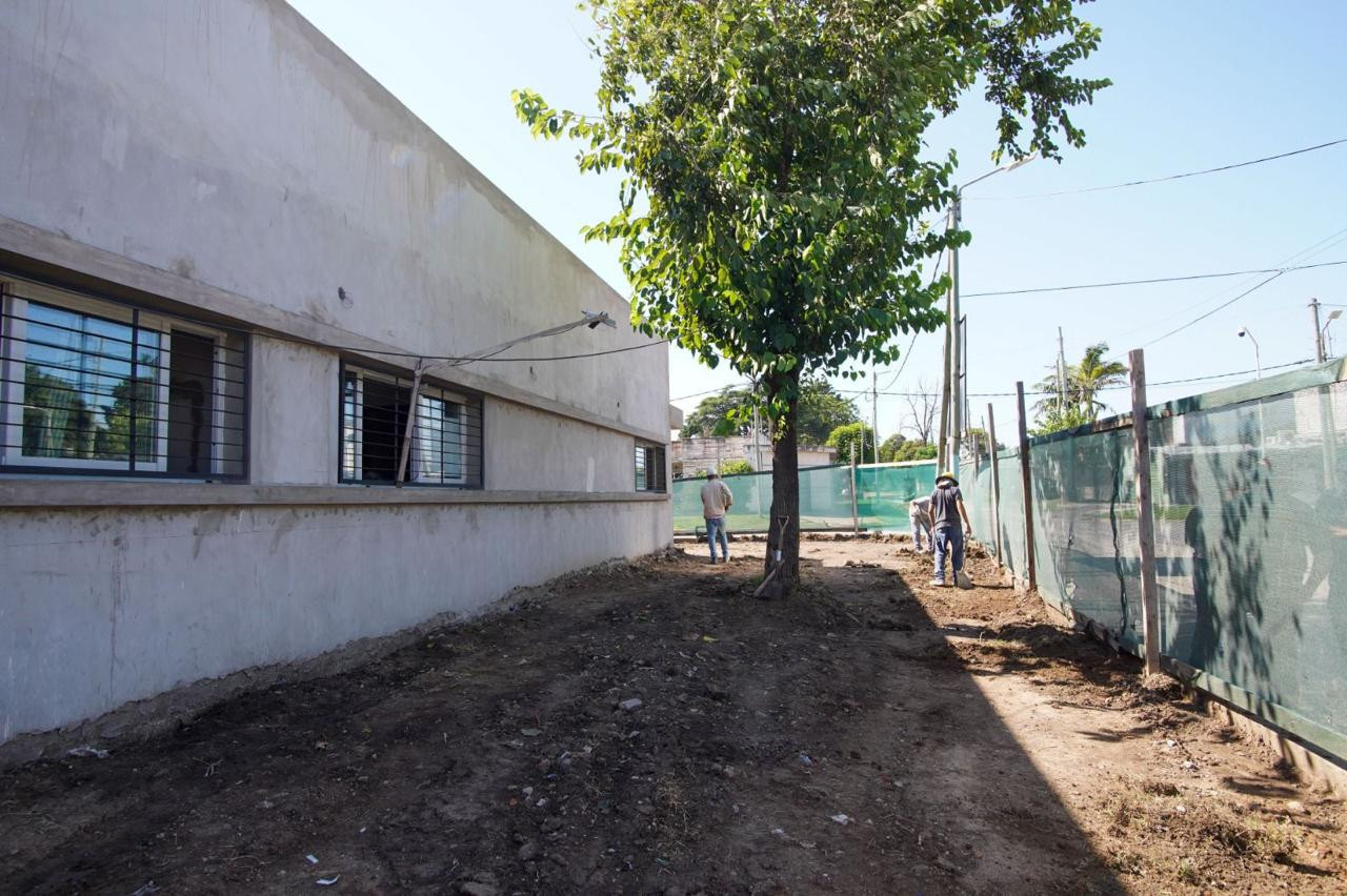 Avances en la edificación del Centro Comunitario de Salud Mental en Florencio Varela.