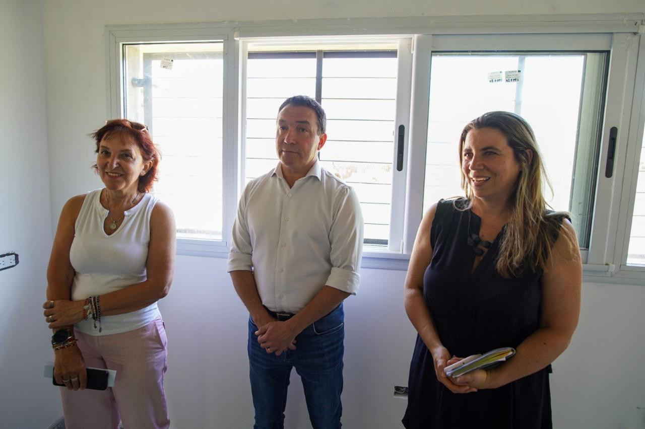 Avances en la edificación del Centro Comunitario de Salud Mental en Florencio Varela.