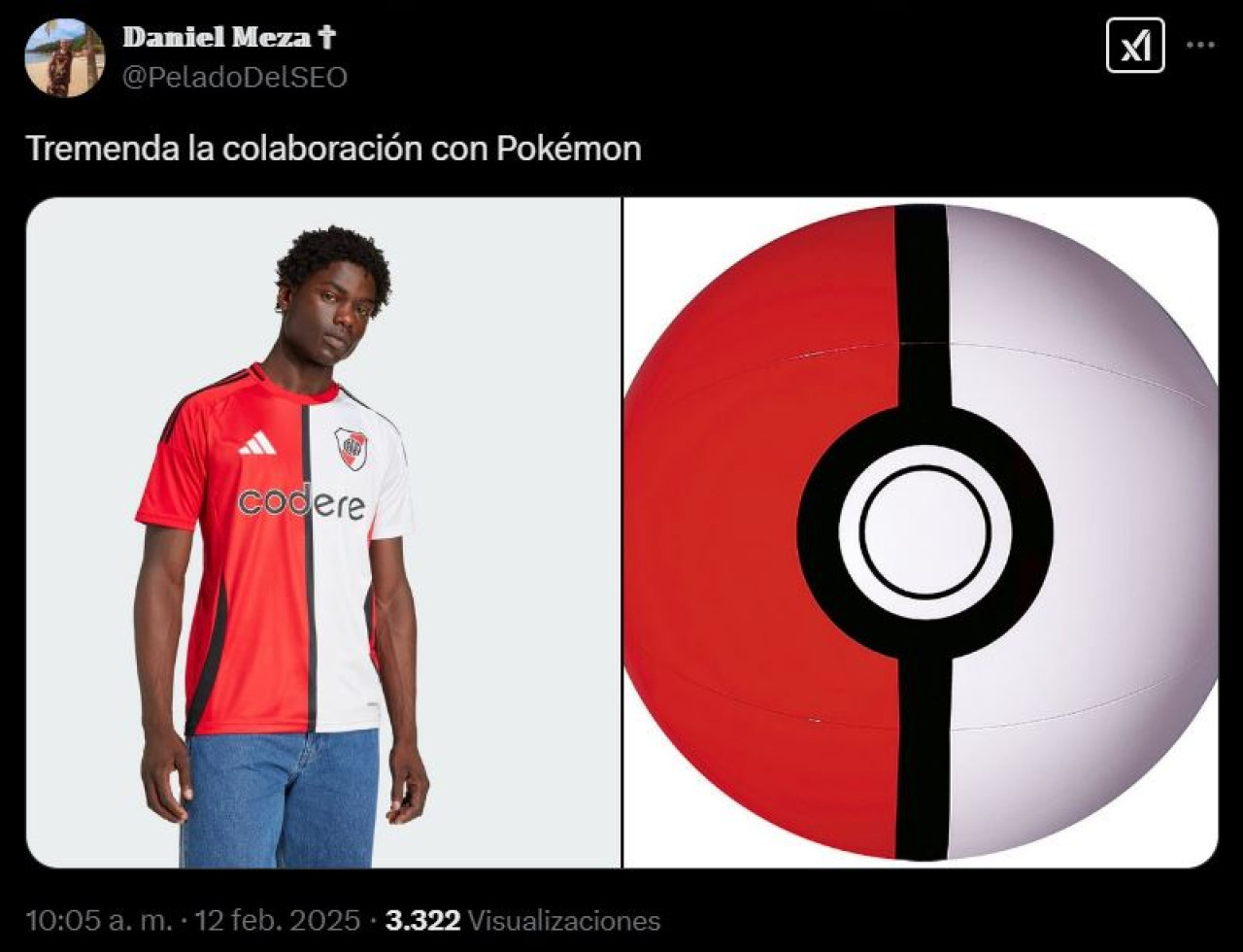 Los memes que generó la tercera camiseta de River Plate para 2025. Foto: captura de pantalla.