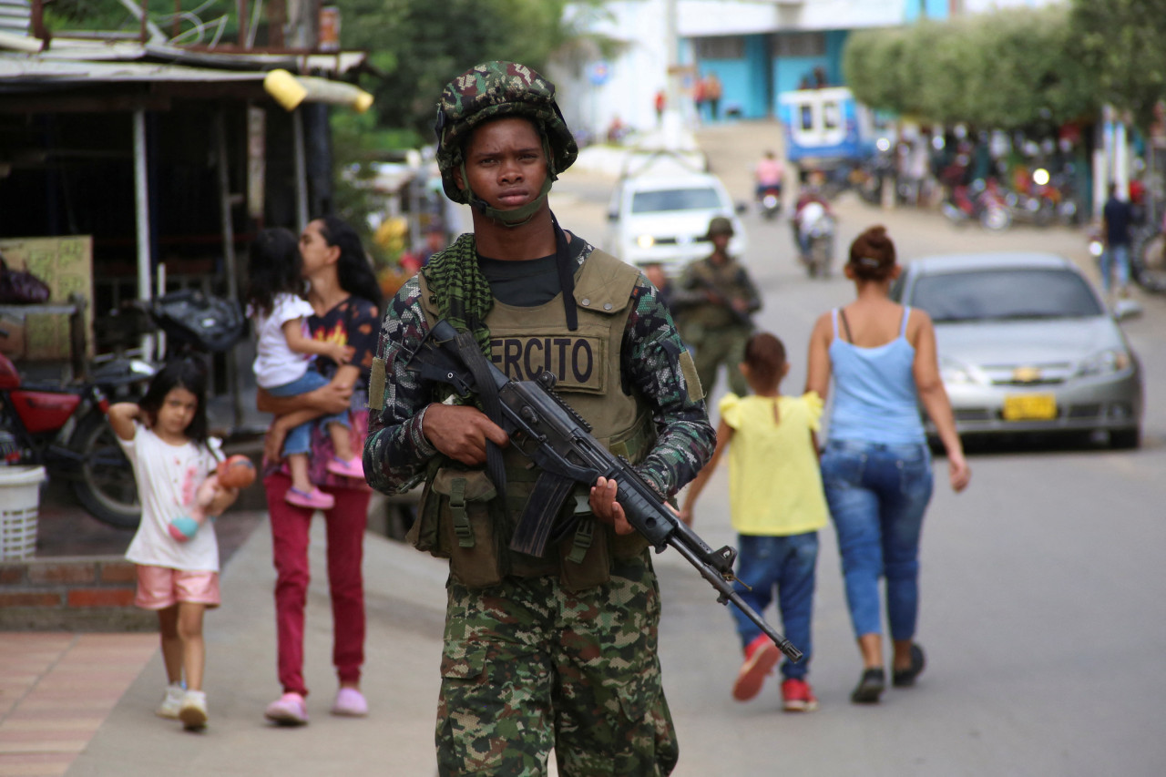 Ejército de Colombia. Foto: Reuters/Carlos Eduardo Ramirez