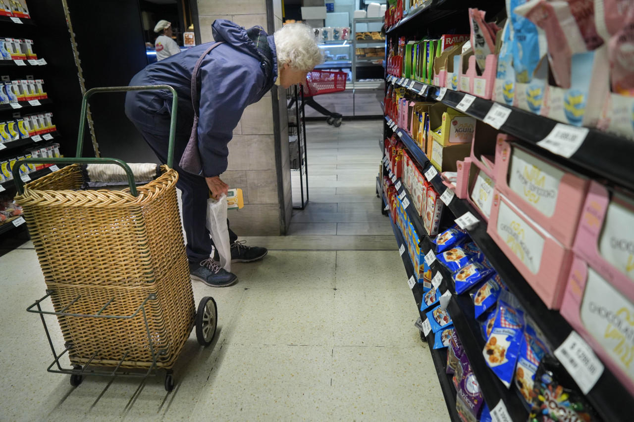 Inflación en supermercados. Foto: NA.