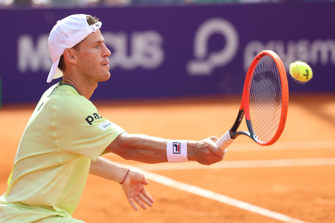 Diego Schwartzman en el Argentina Open. Foto: EFE.