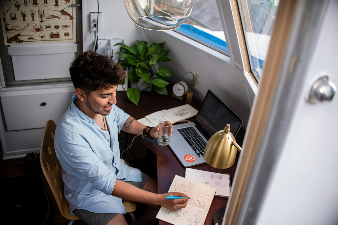 Trabajo remoto. Foto: Unsplash.