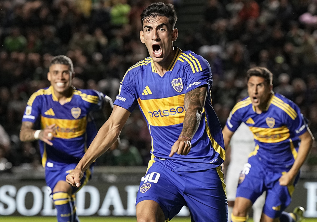 Banfield vs Boca; Torneo Apertura 2025. Foto: X @BocaJuniors