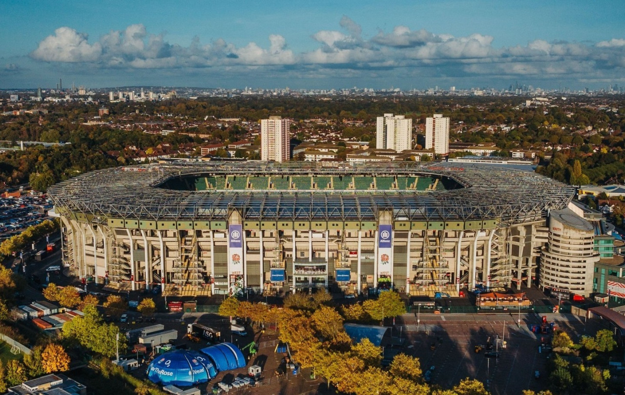 Los Pumas harán de local en Inglaterra. Foto: Instagram @allianztwickenham