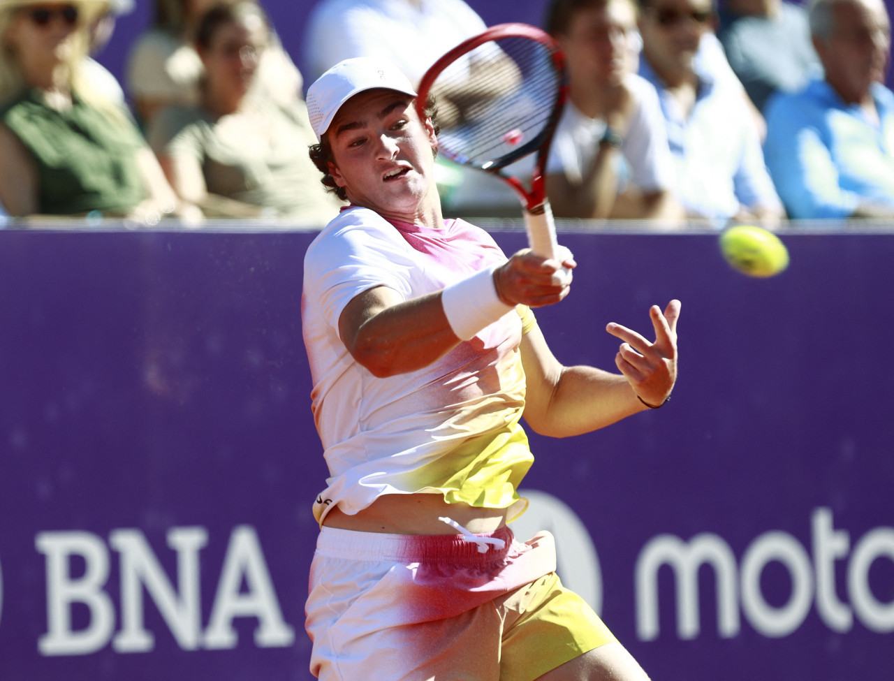 Joao Fonseca. Foto: Reuters/Matias Baglietto