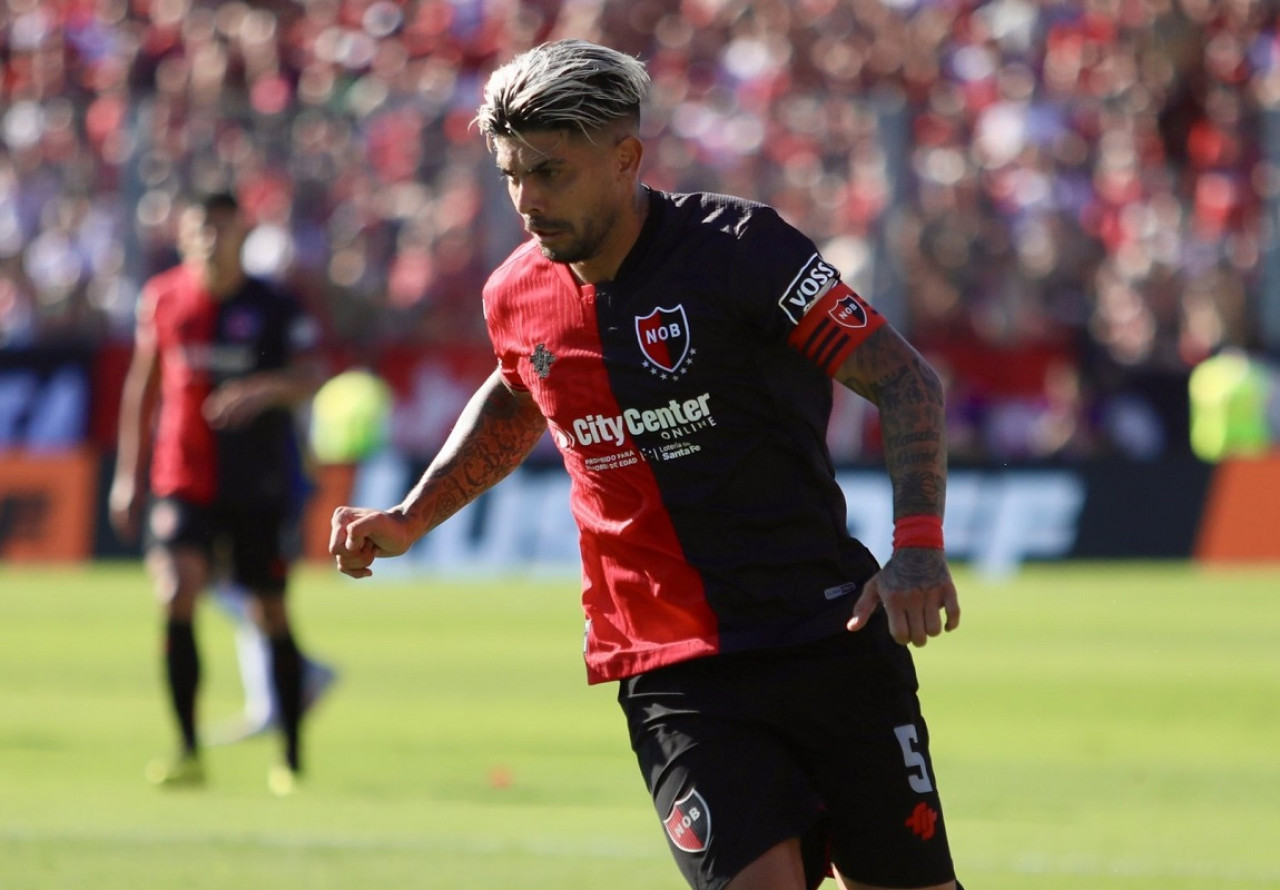 Éver Banega; Newells vs. Rosario Central. Foto: X @RosarioCentral.