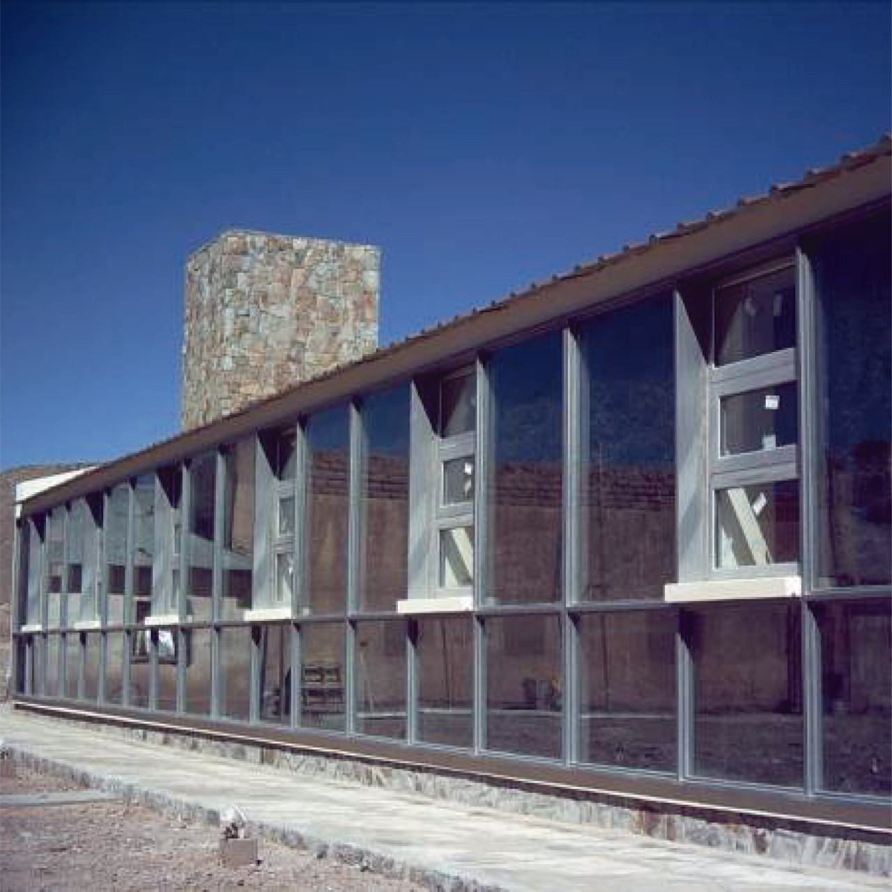 Hospital bioclimático en Susques, Jujuy. Foto: Facebook