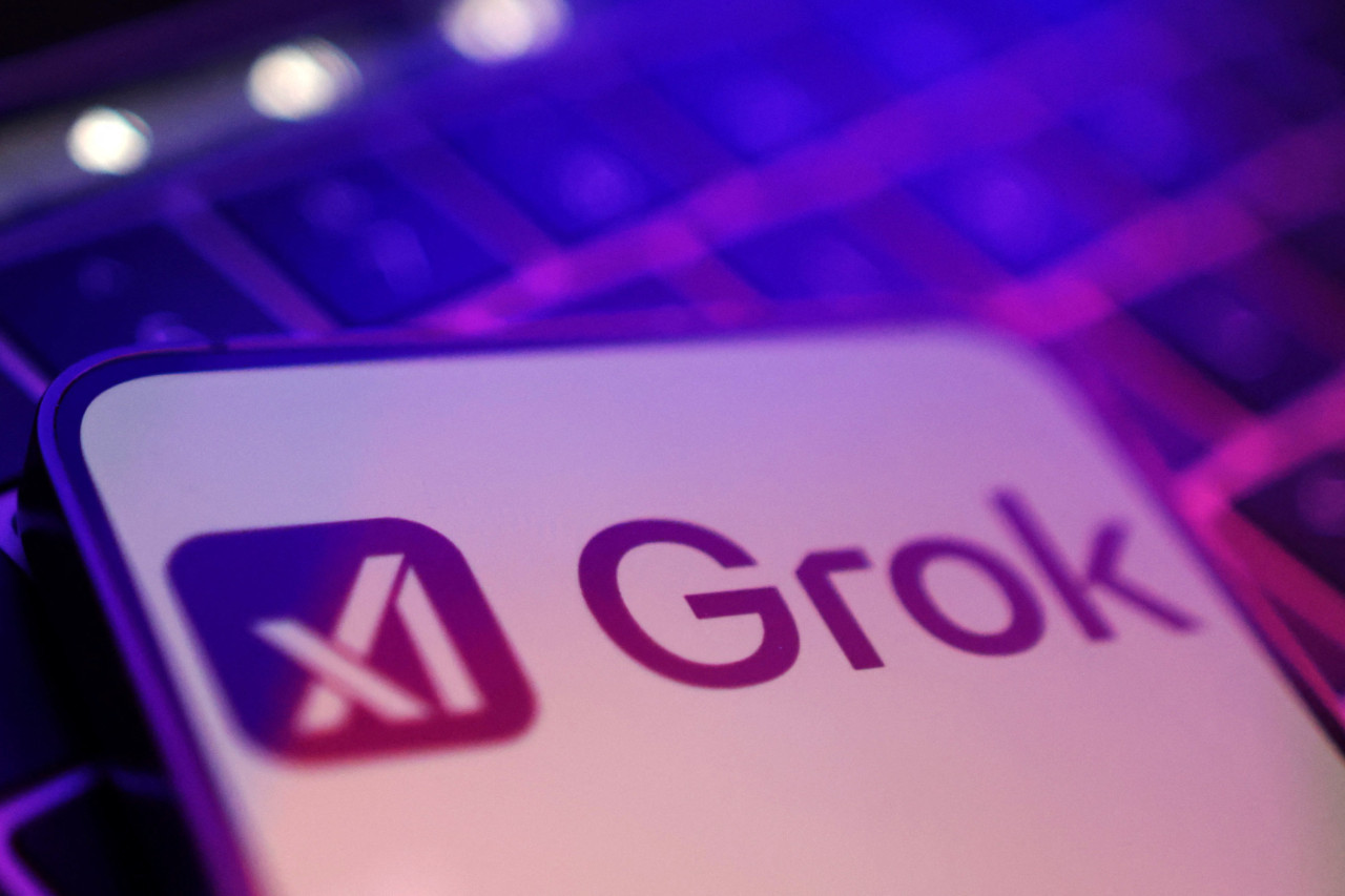 Grok, la inteligencia artificial de xAI. Foto: Reuters.