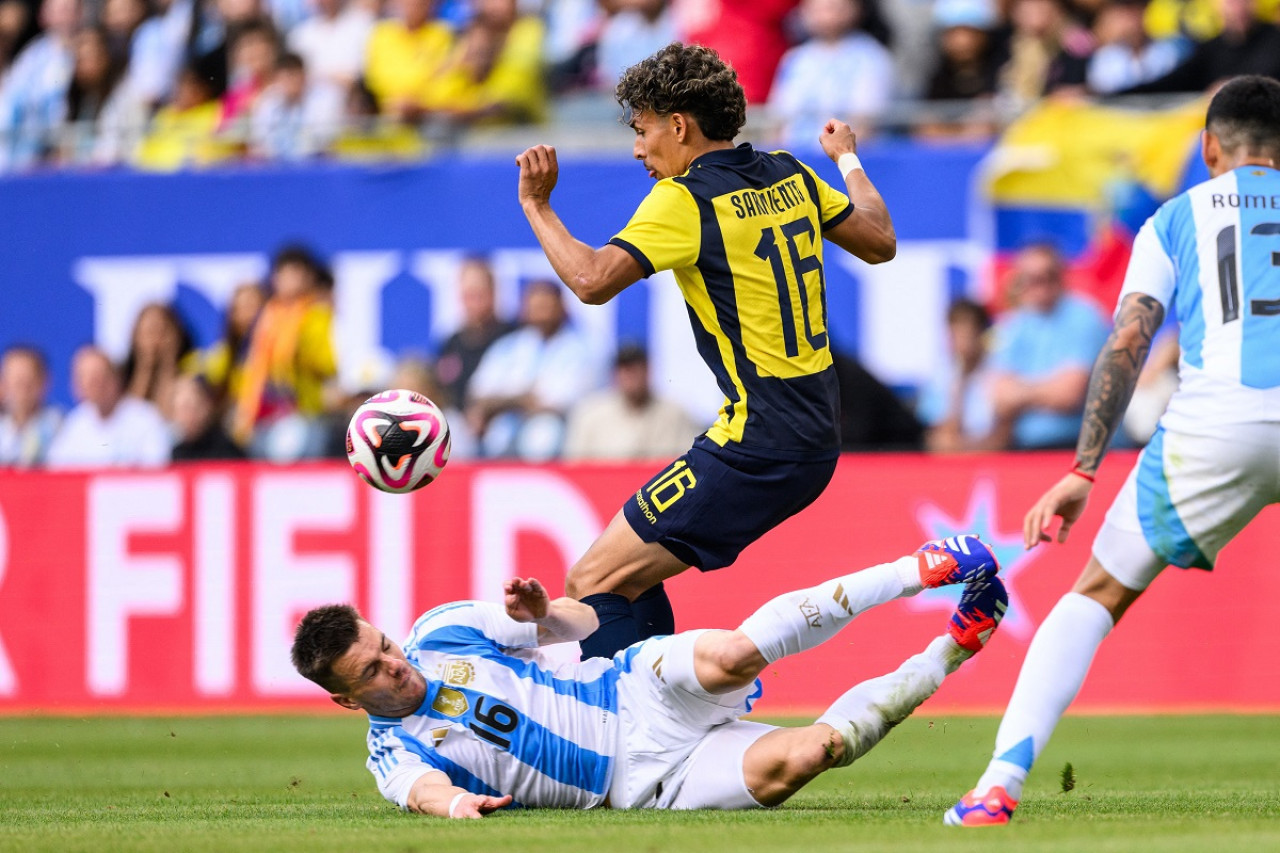 Giovani Lo Celso; Selección Argentina. Foto: NA.