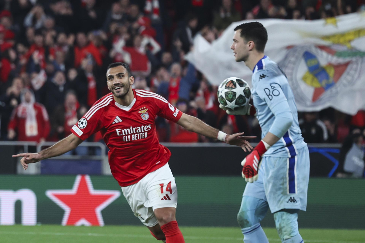 Champions League, Benfica vs. Monaco. Foto: EFE