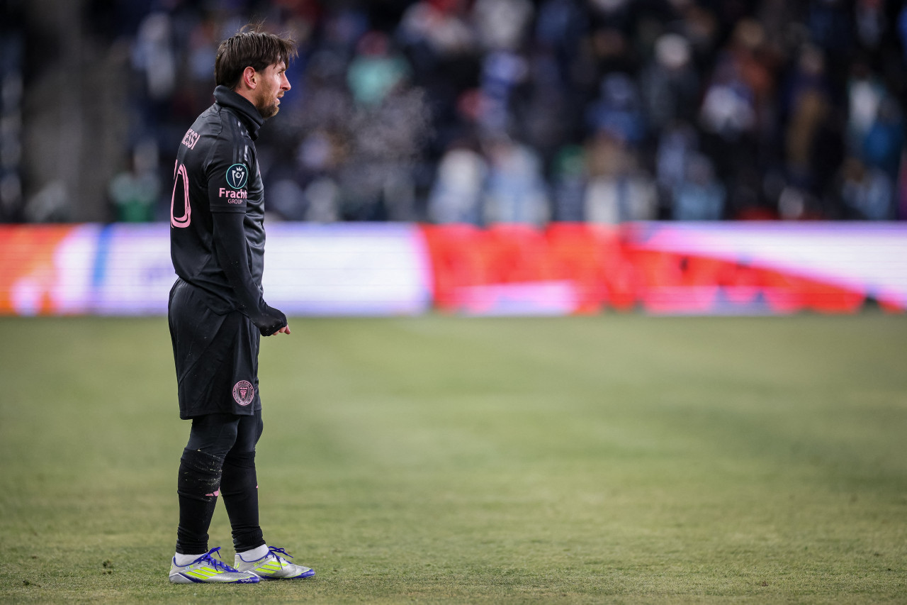 Lionel Messi en el Inter Miami. Foto: Reuters/William Purnell.