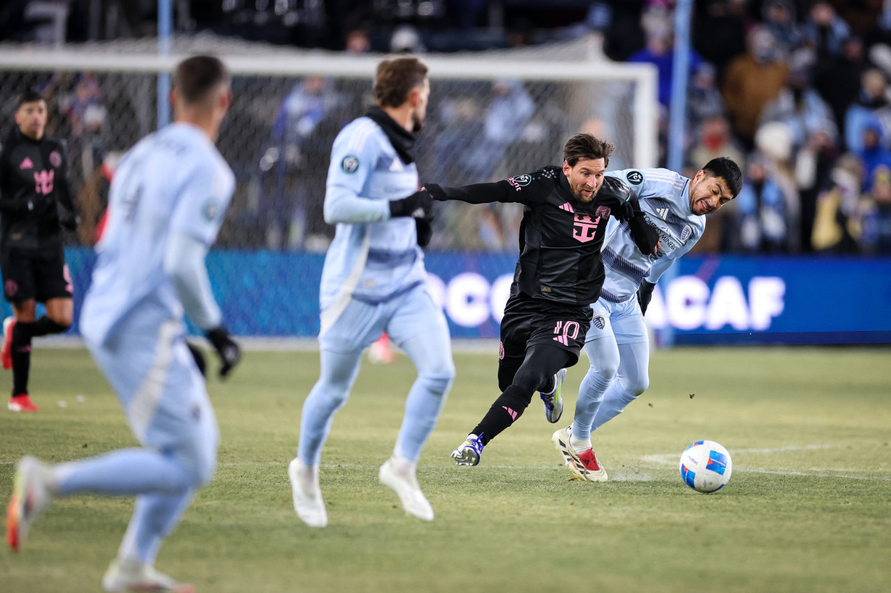 Lionel Messi en el Inter Miami. Foto: Reuters/William Purnell.