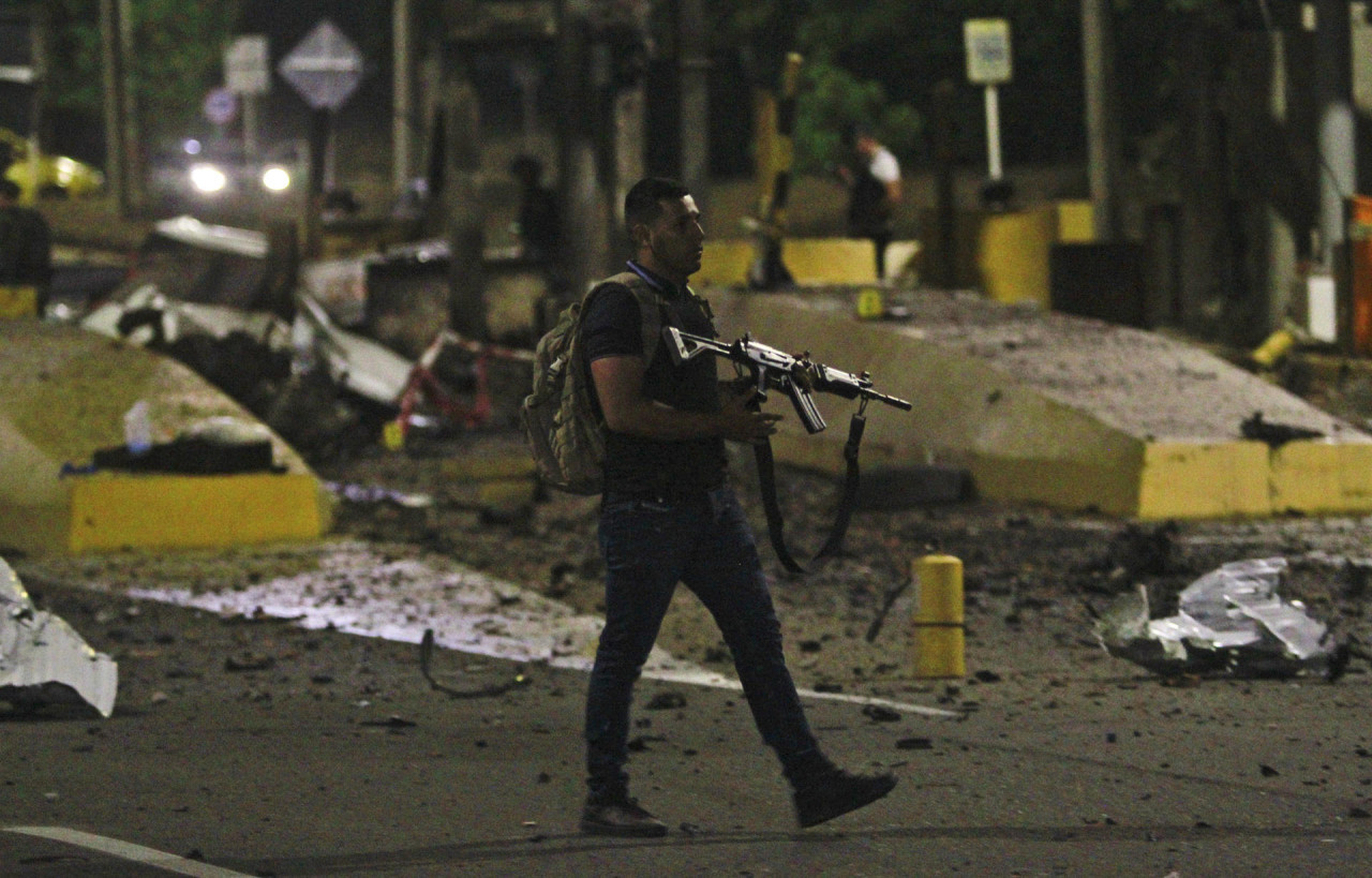 Ataque con explosivos deja cinco heridos y destruye peaje en frontera colombo-venezolana. EFE