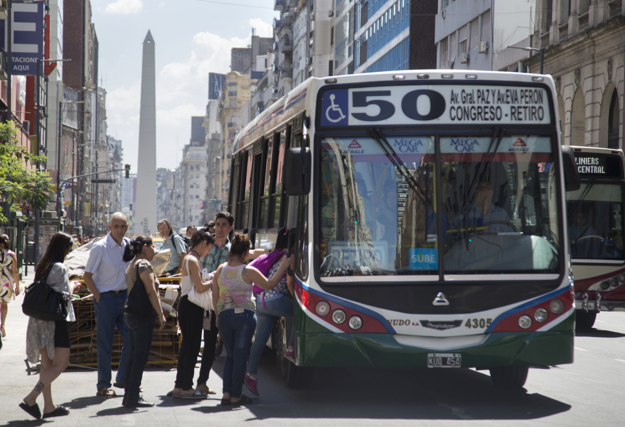 Aumenta el boleto de colectivo en CABA. Foto: NA/Damian Dopacio