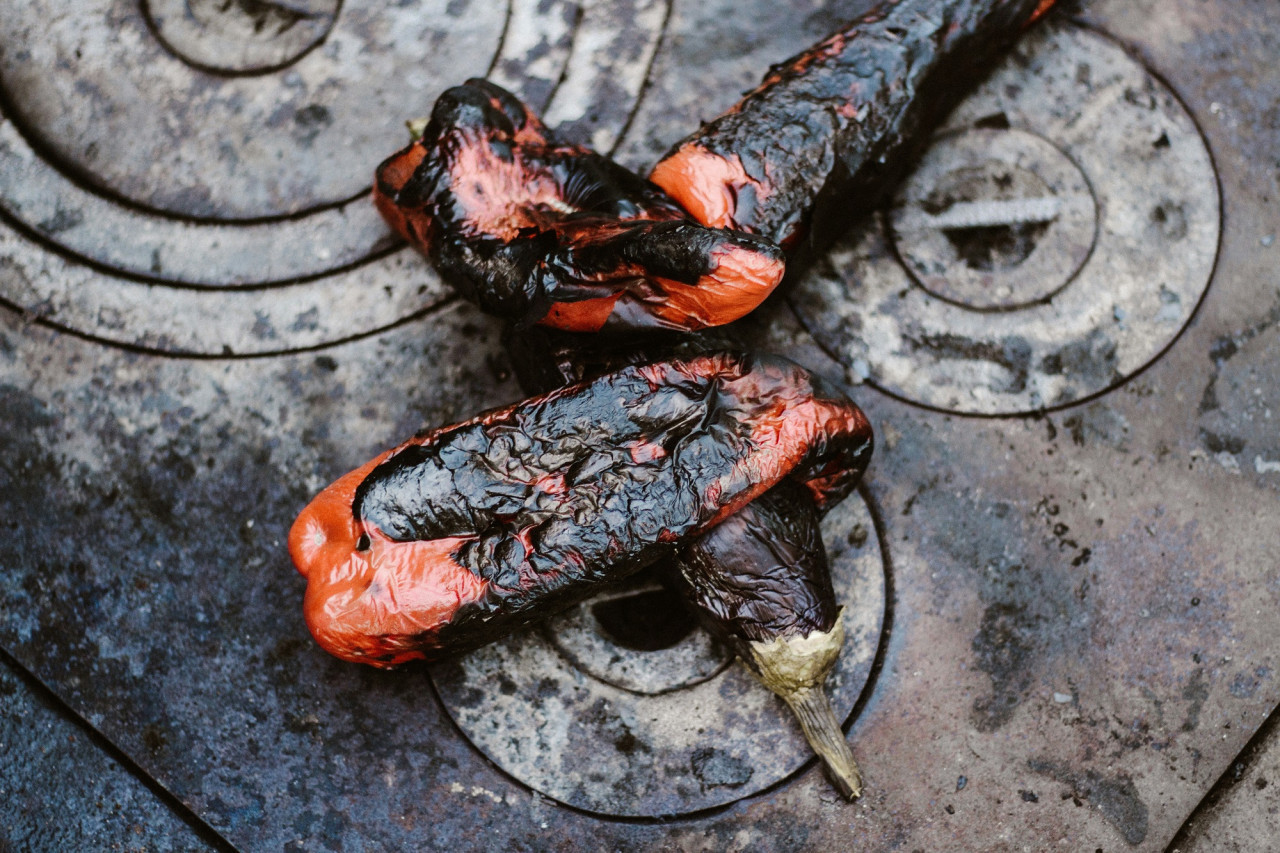 Comida quemada. Foto Pexels