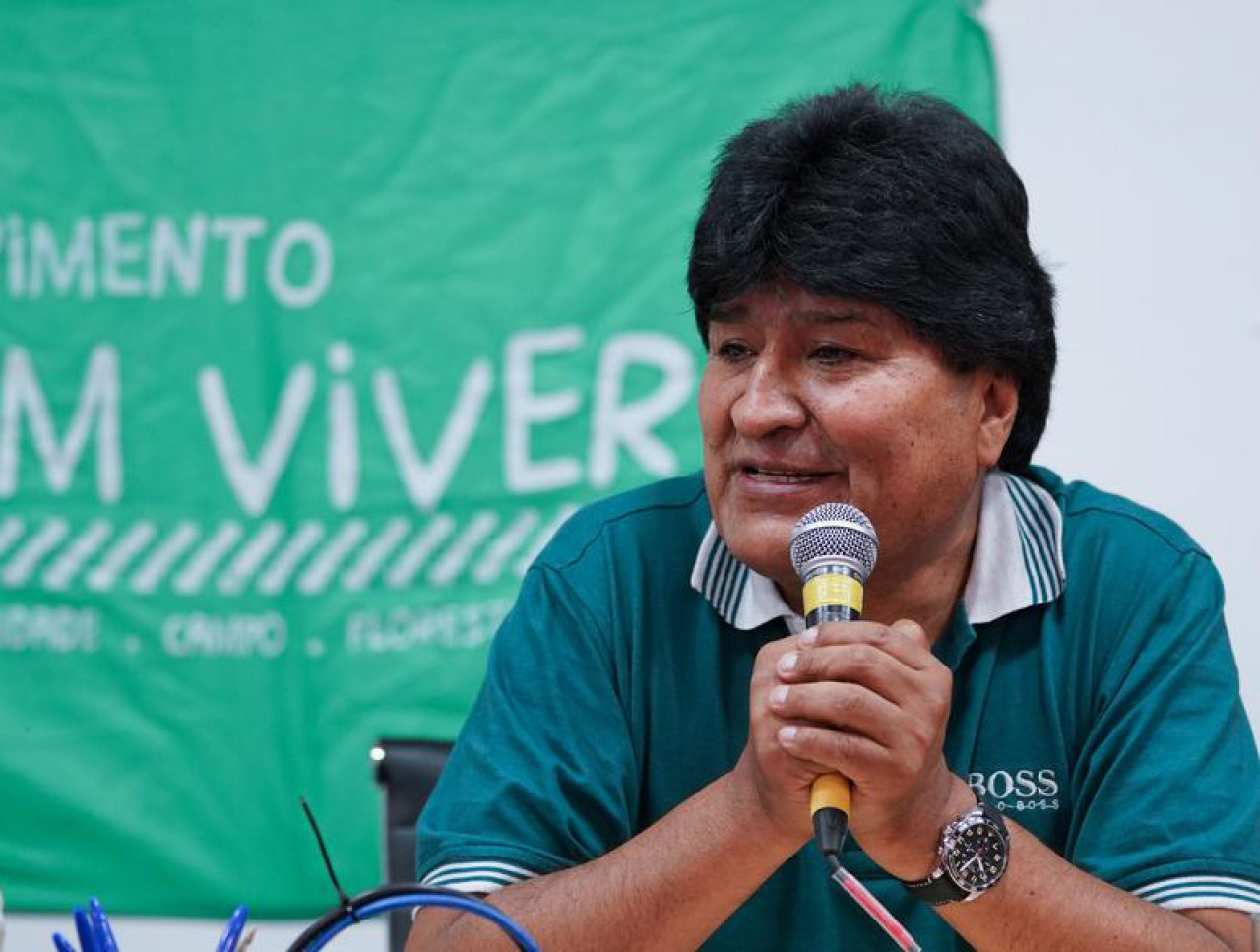 Evo Morales. Foto: NA