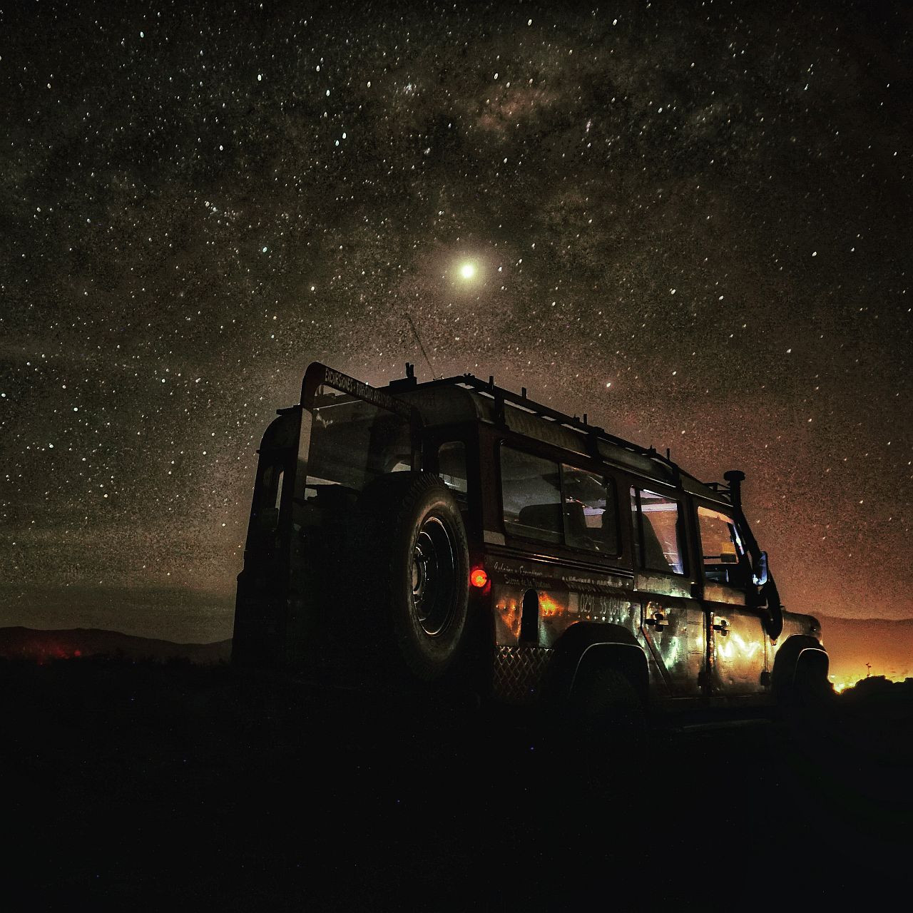 Astroturismo en Sierra de la Ventana. Foto: Eduardo Di Gennaro