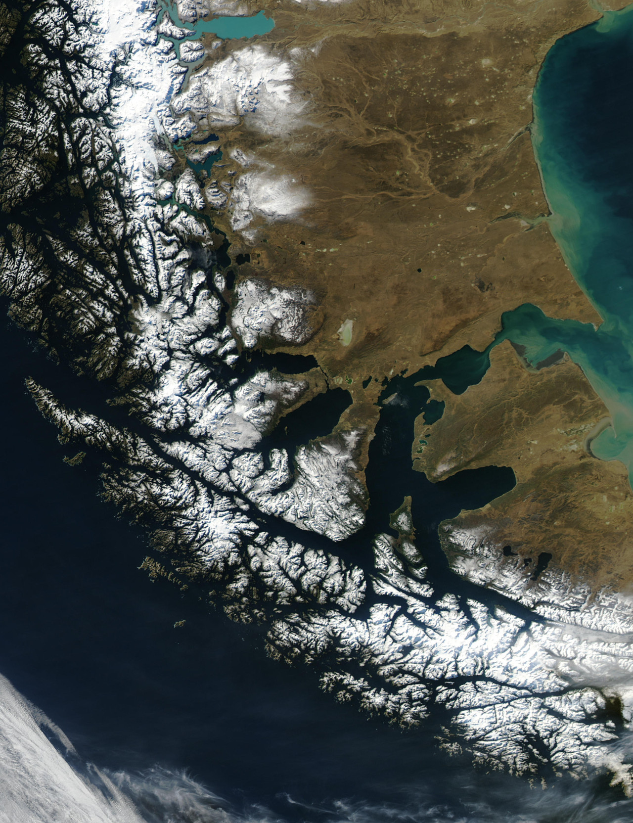 Mapa del Magallanes. Foto: Wikipedia