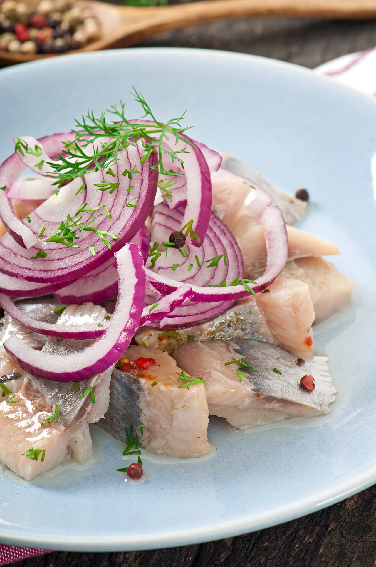 Ceviche, una delicia de Perú. Foto: Freepik