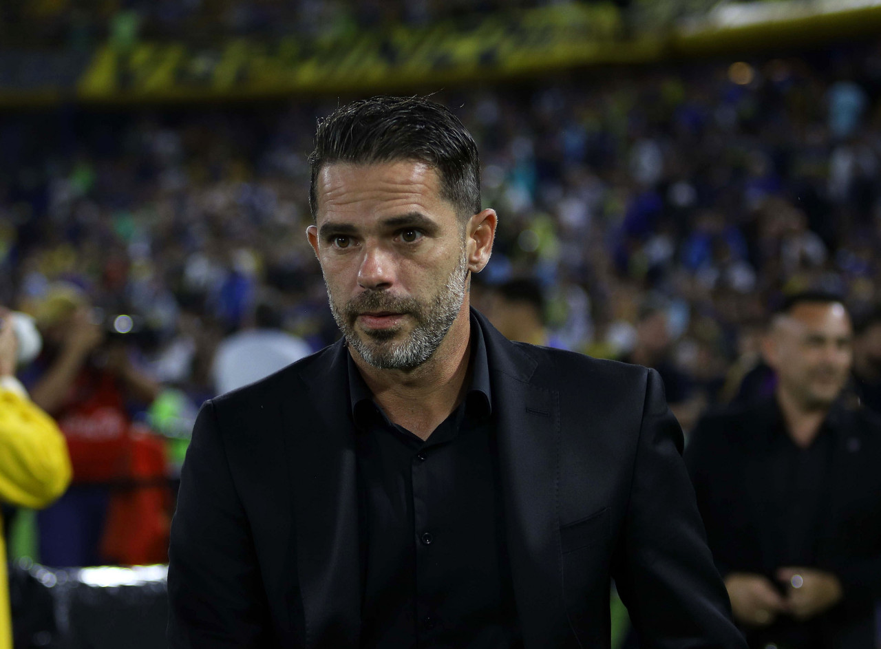 Fernando Gago, técnico de Boca. Foto: NA / Mariano Sánchez