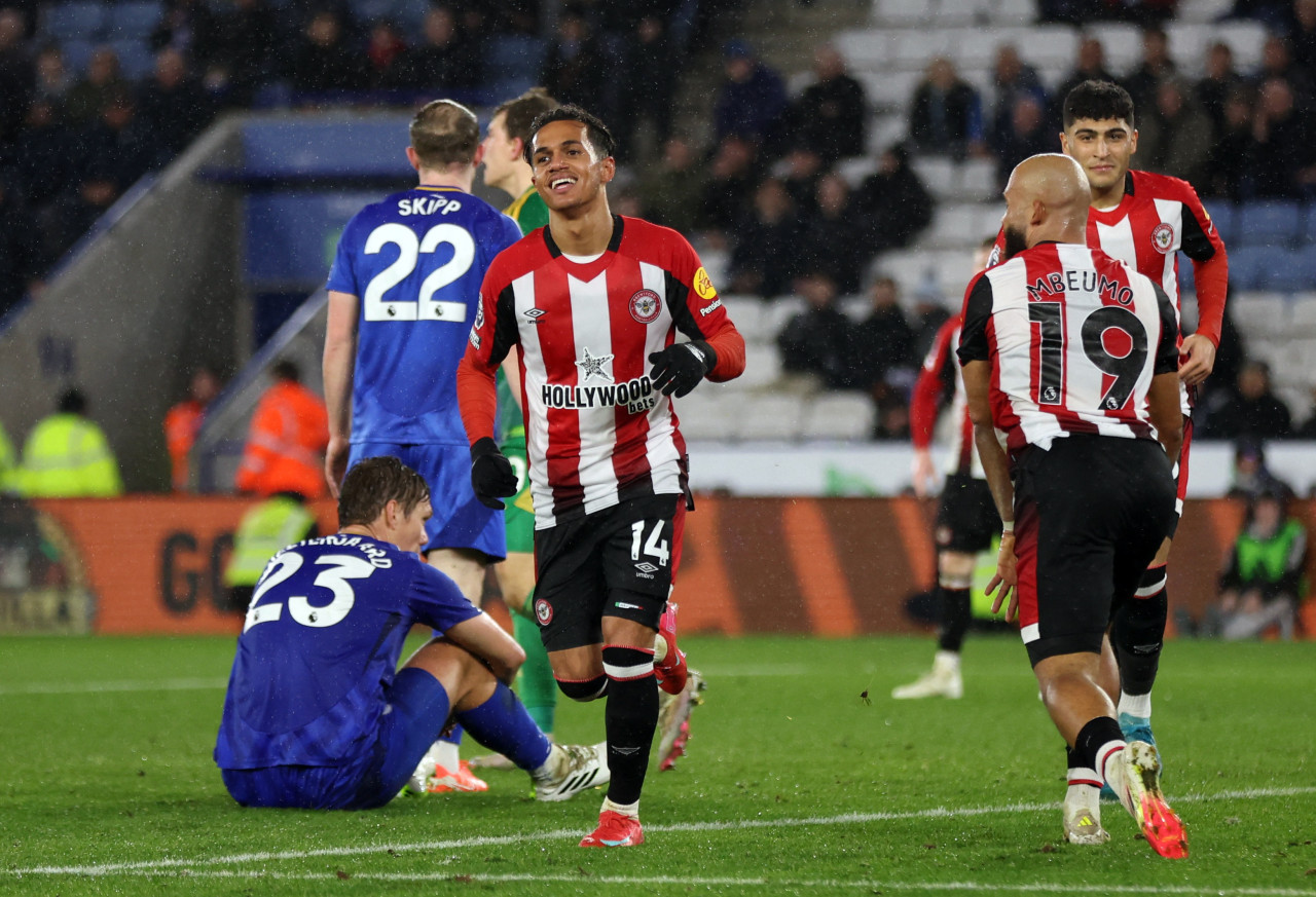 Leicester vs Brentford, Premier League. Foto: Reuters