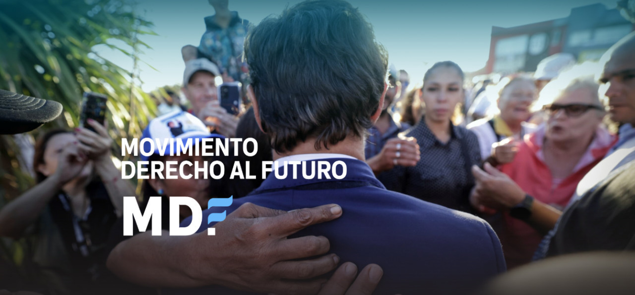 Movimiento Derecho al Futuro, la alternativa presentada por Axel Kicillof. Foto: MD.