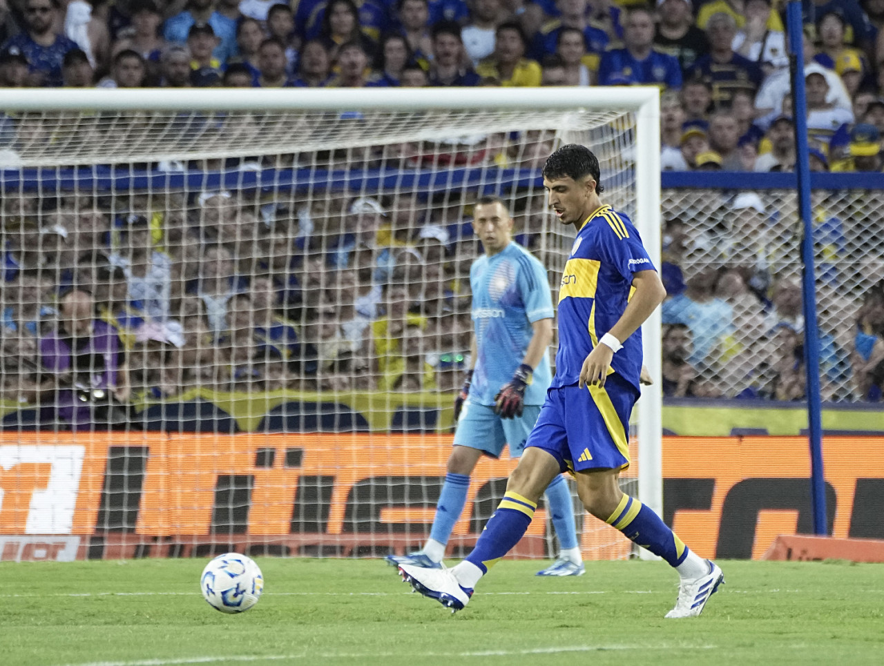 Mateo Mendía; Boca vs Aldosivi. Foto: X @BocaJrsOficial