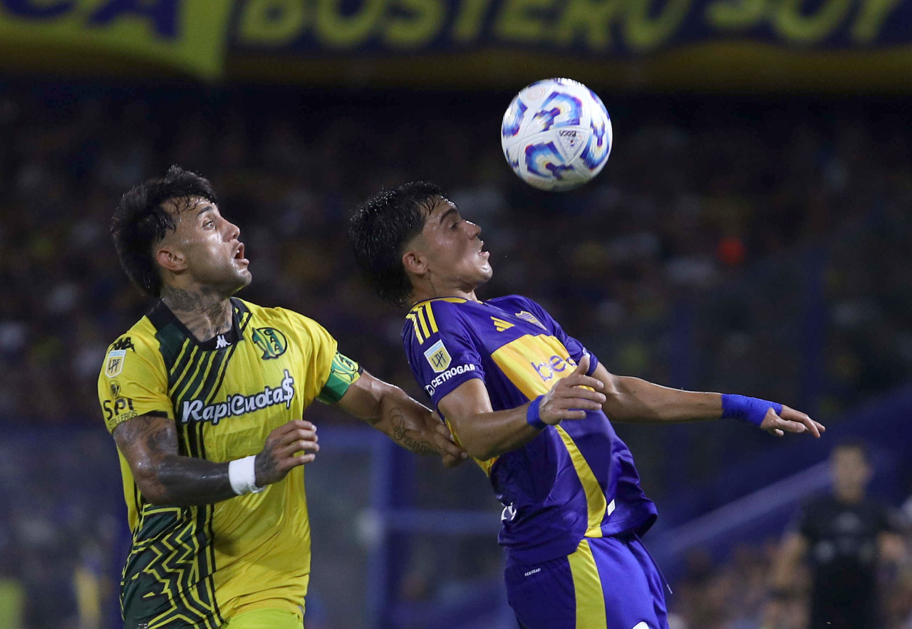 Exequiel Zeballos; Boca vs Aldosivi. Foto: NA/Mariano Sanchez