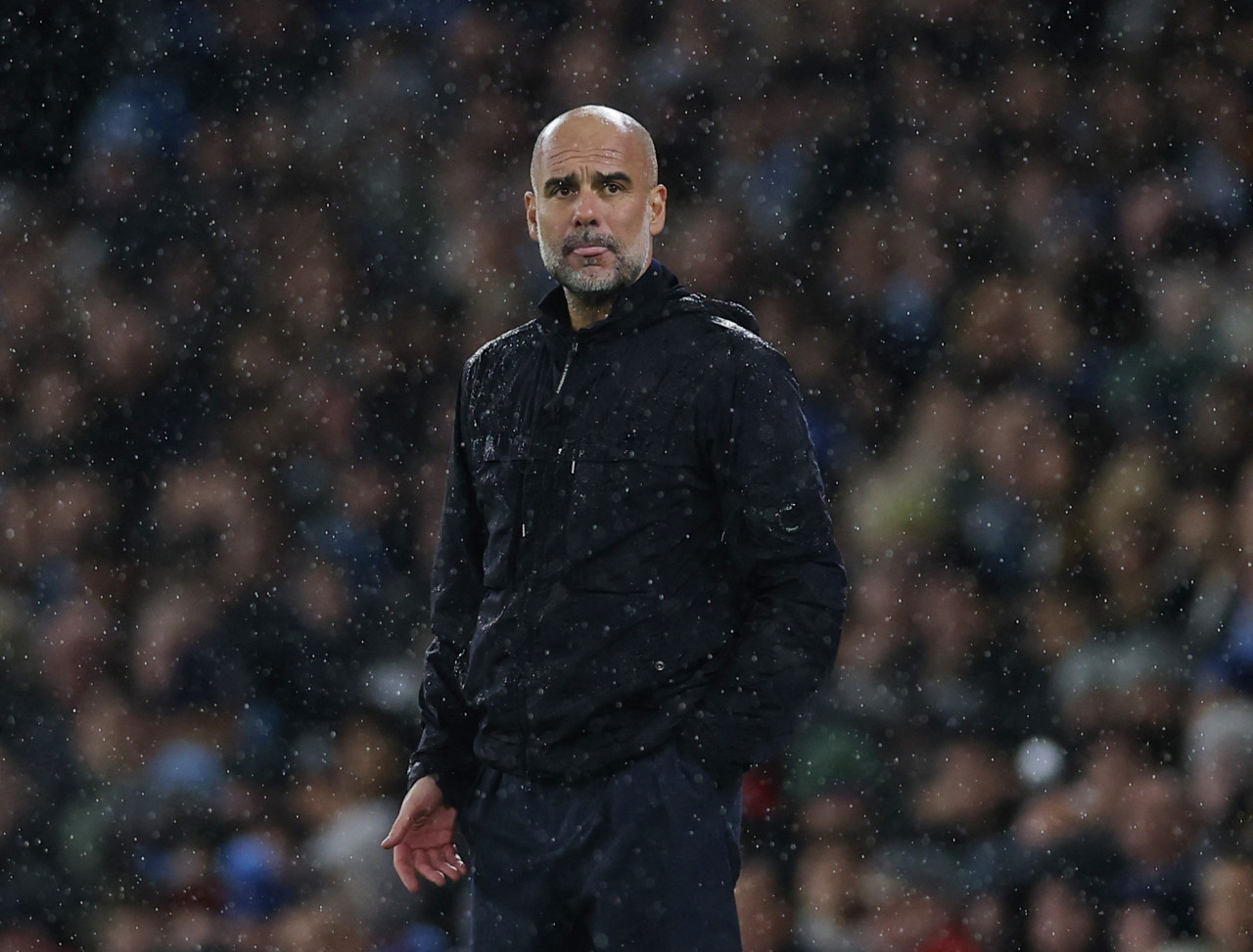 Pep Guardiola, Liverpool vs Manchester City. Foto: Reuters/Lee Smith