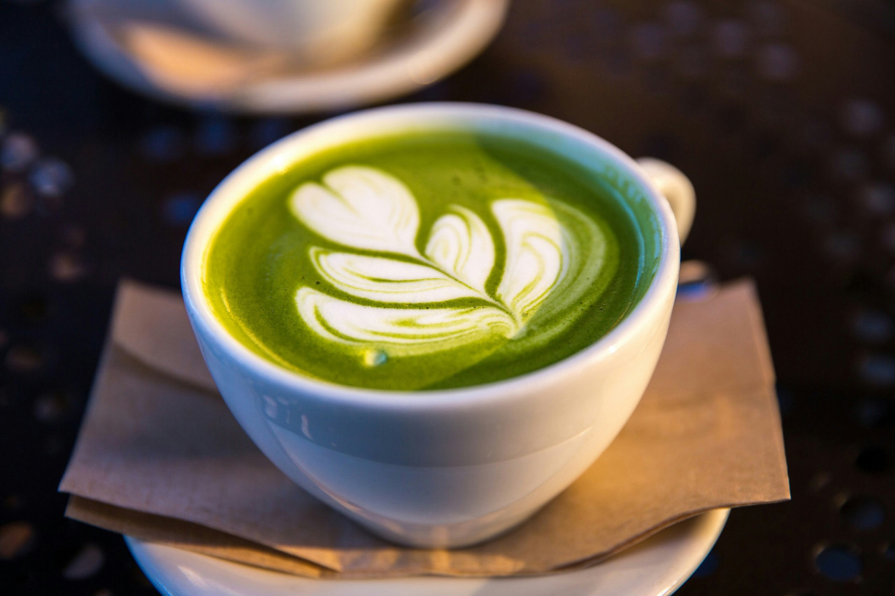 Matcha Latte. Foto Unsplash