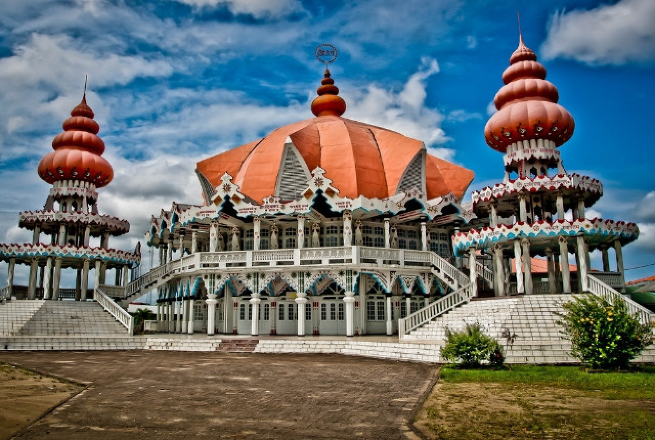 Paramaribo, capital de Surinam. Foto X @periodistan_