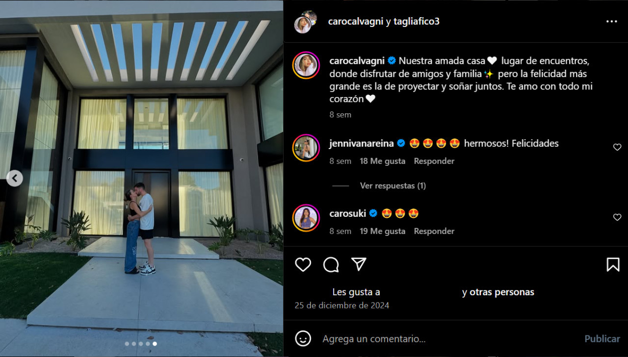 Nicolás Tagliafico construyó una casa en Buenos Aires. Foto: Instagram @tagliafico3