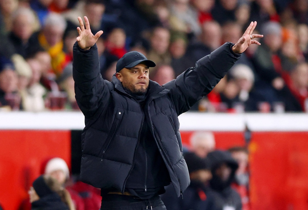 Vincent Kompany, técnico del Bayern de Múnich. Foto: Reuters (Angelika Warmuth)