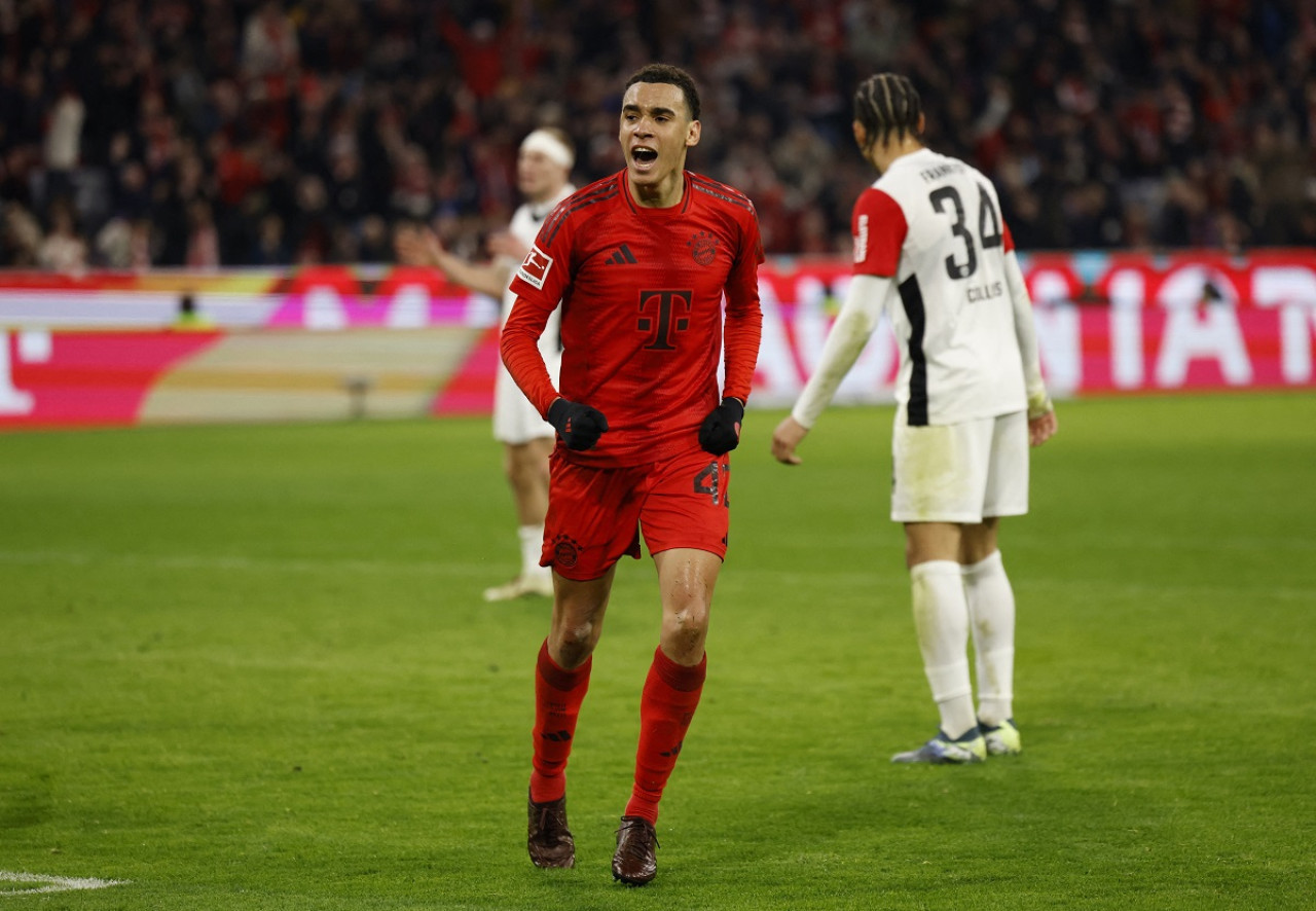 Jamal Musiala; Bayern de Múnich. Foto: Reuters (Michaela Stache)