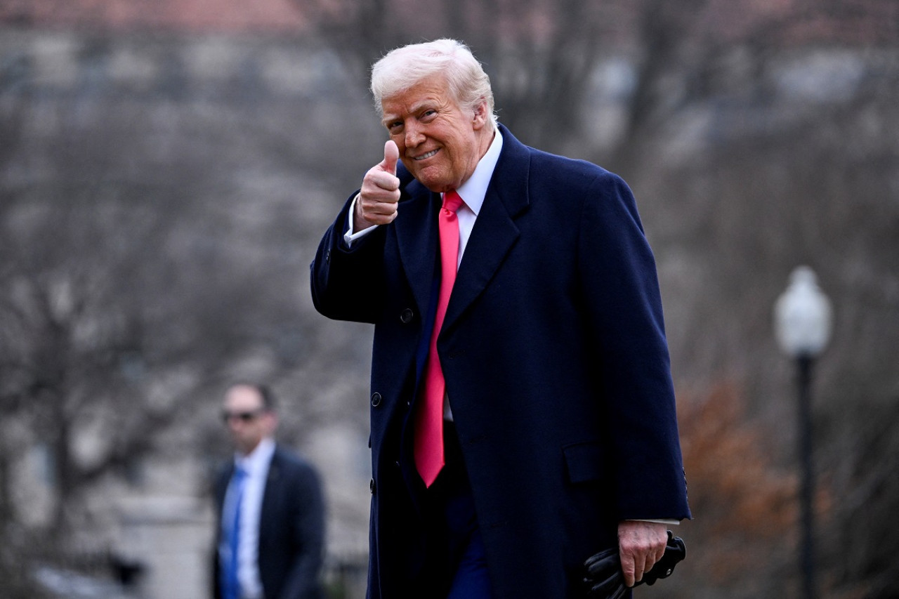 Donald Trump, presidente de Estados Unidos. Foto: Reuters (Craig Hudson)