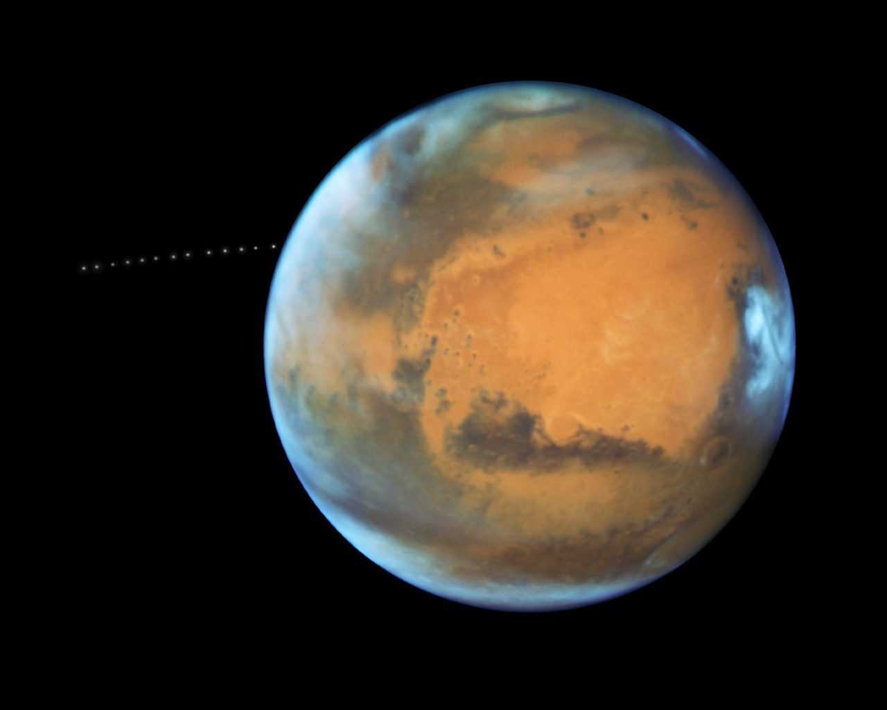 Planeta Marte. Foto: NASA.