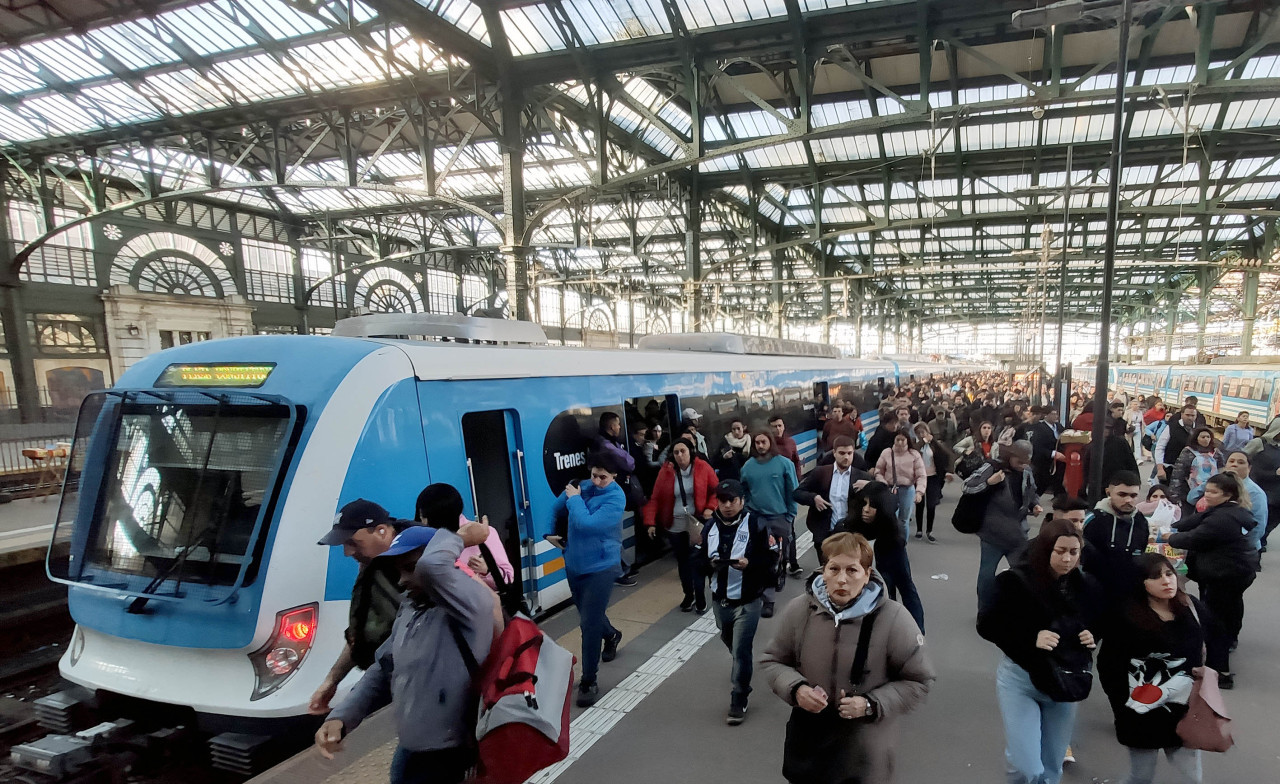 Trenes Argentinos. Foto: NA (Damián Dopacio)