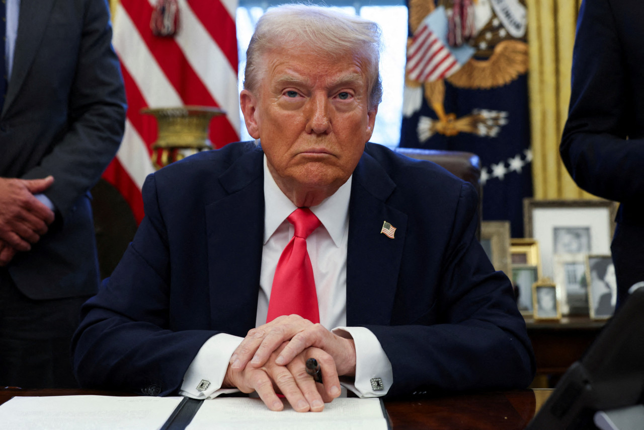 Donald Trump, presidente de Estados Unidos. Foto: Reuters/Evelyn Hockstein