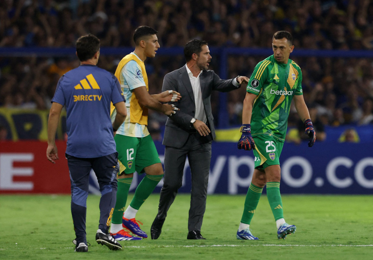 Fernando Gago en Boca. Foto: REUTERS/Gonzalo Colini.