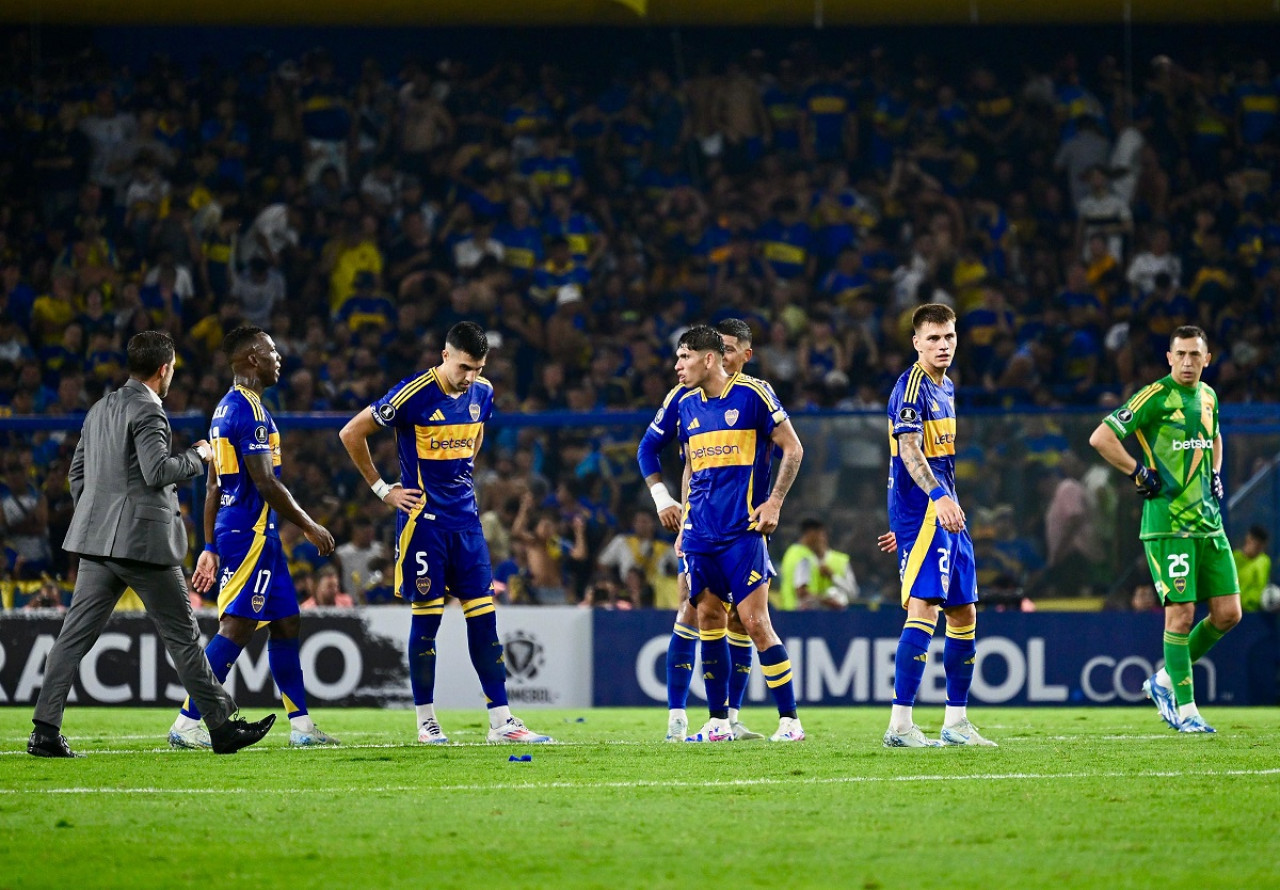 Eliminación de Boca ante Alianza Lima en Copa Libertadores. Foto: NA (Juan Foglia)