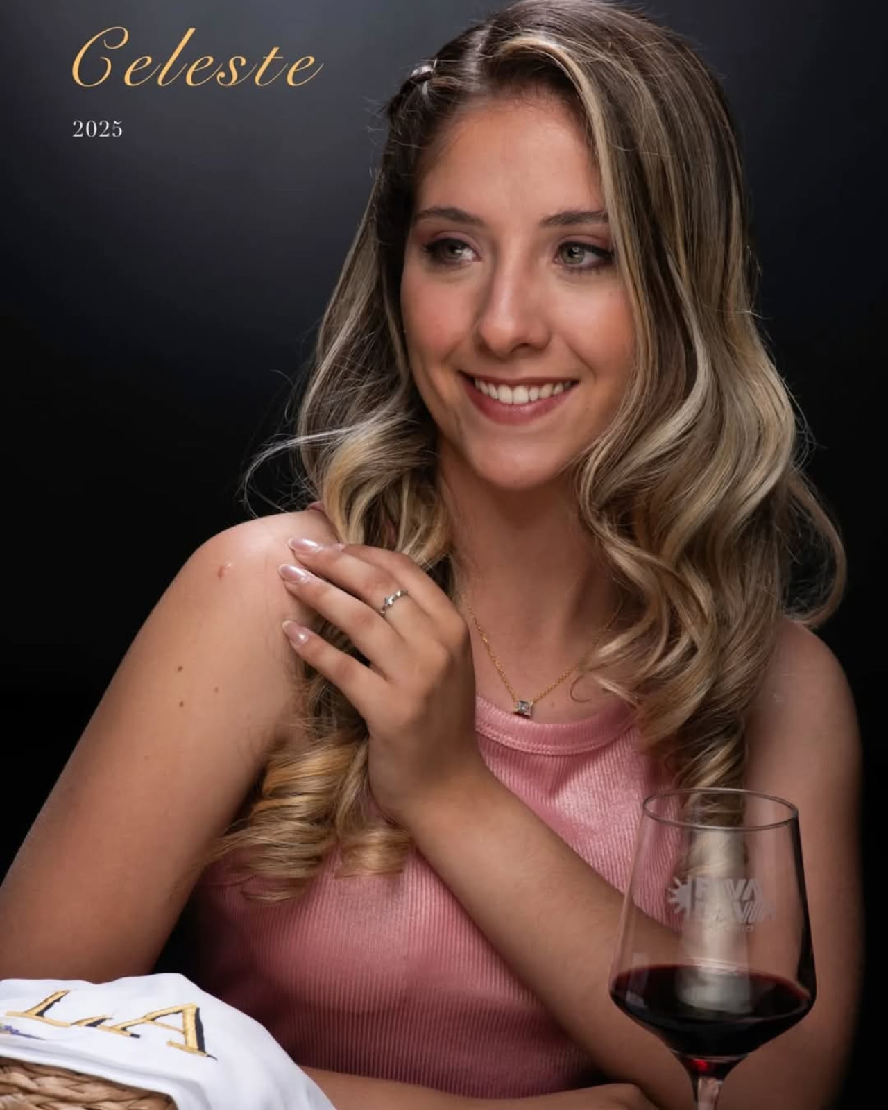 Candidatas a Reina Nacional en la Fiesta de la Vendimia 2025:  Celeste Rocamora de Rivadavia