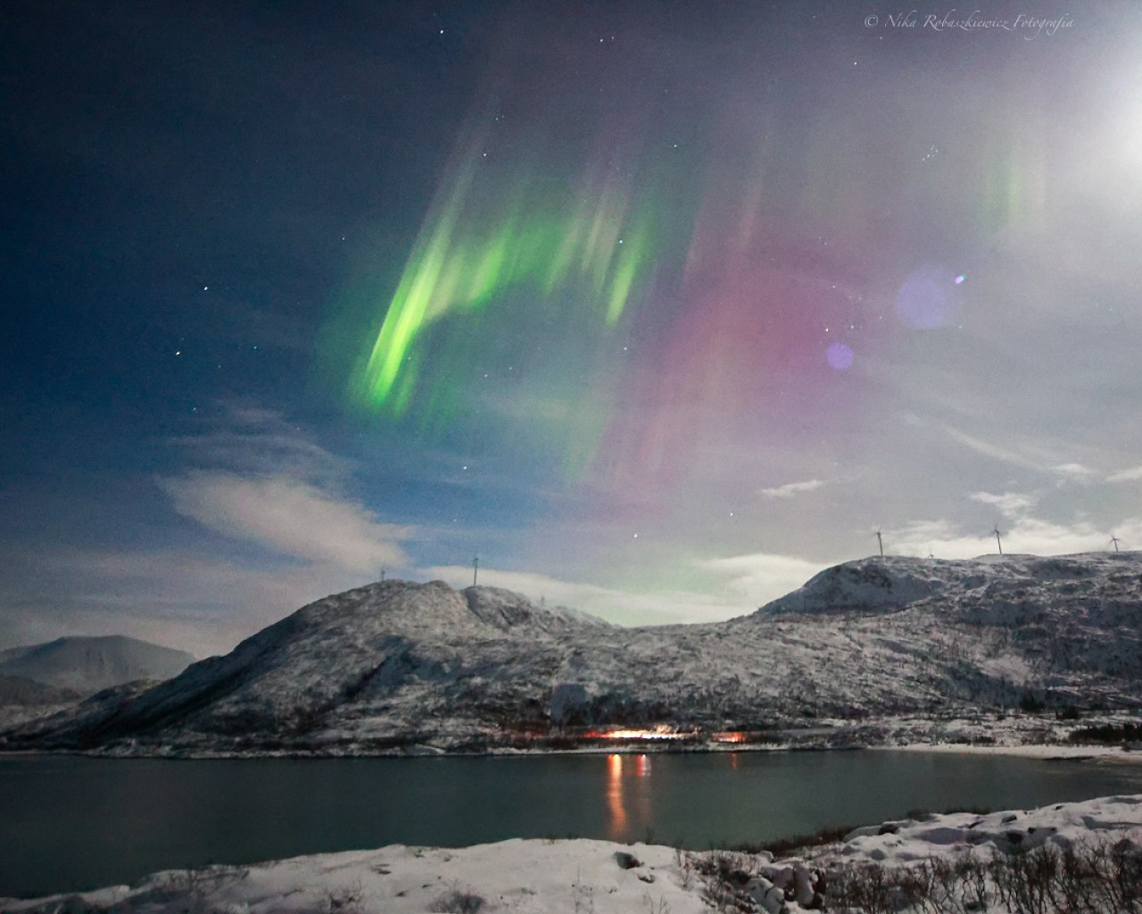 Sommarøy, Noruega. Foto Instagram @_lesna_baba