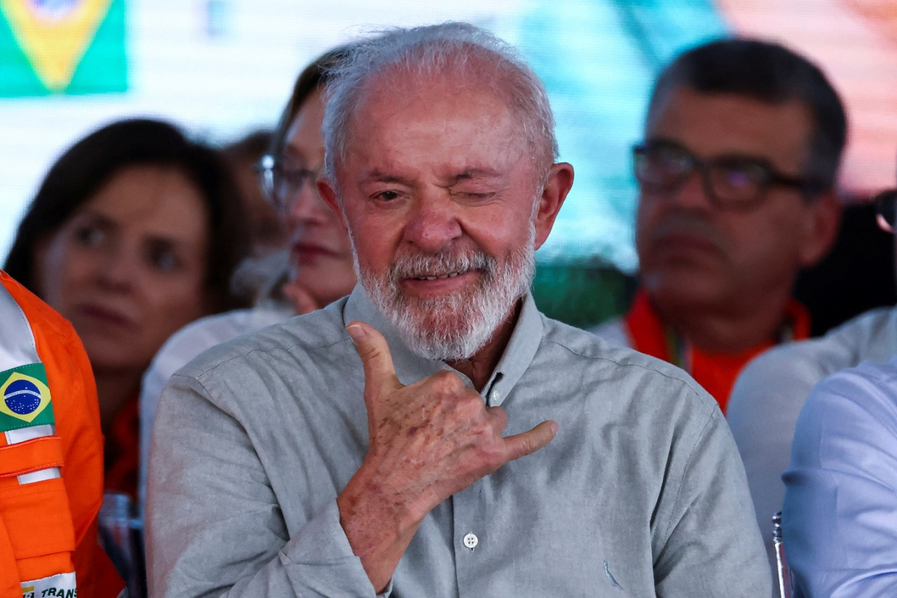 Lula da Silva, presidente de Brasil. Foto: Reuters/Diego Vara